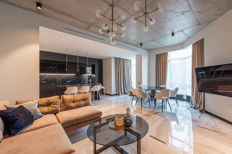 Como decorar um apartamento em Praia Grande no estilo moderno?