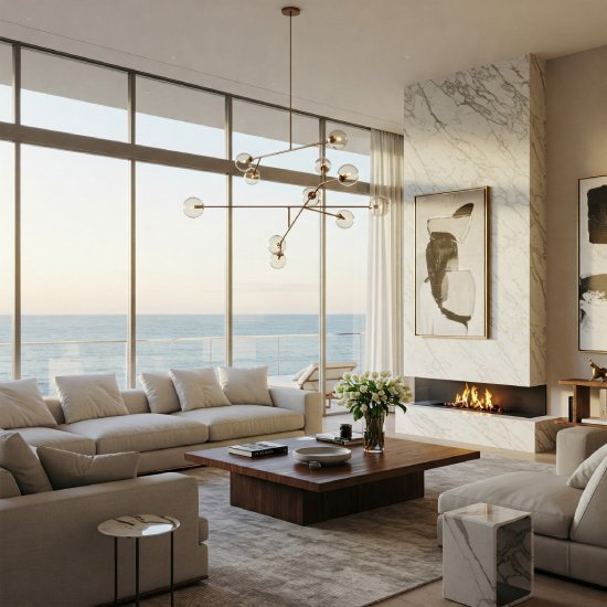 Arquitetura de apartamentos em Balneário Camboriú de alto padrão