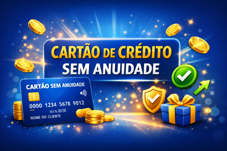 Cartão de Crédito Sem Anuidade